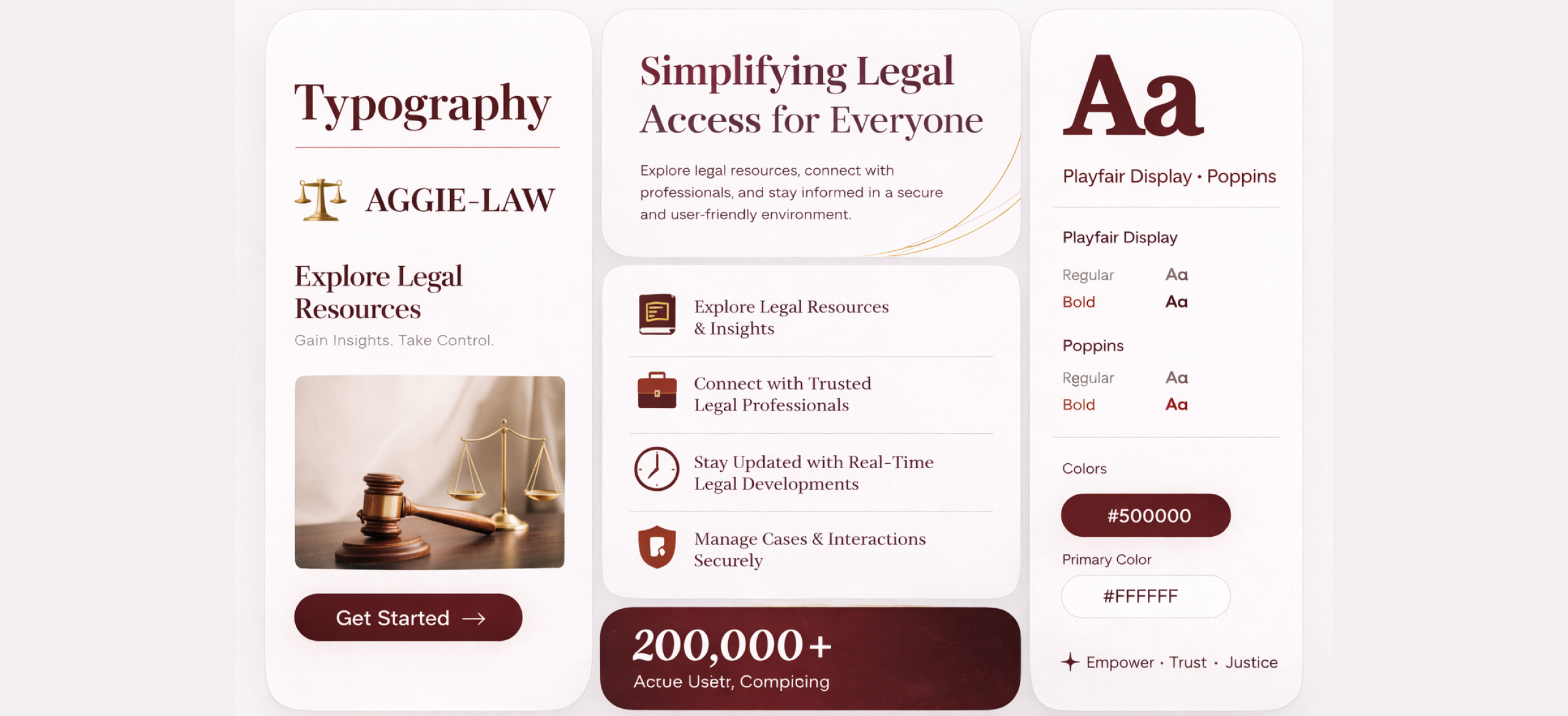 Aggie Law WordPress lawyer website development by Hardkore Tech