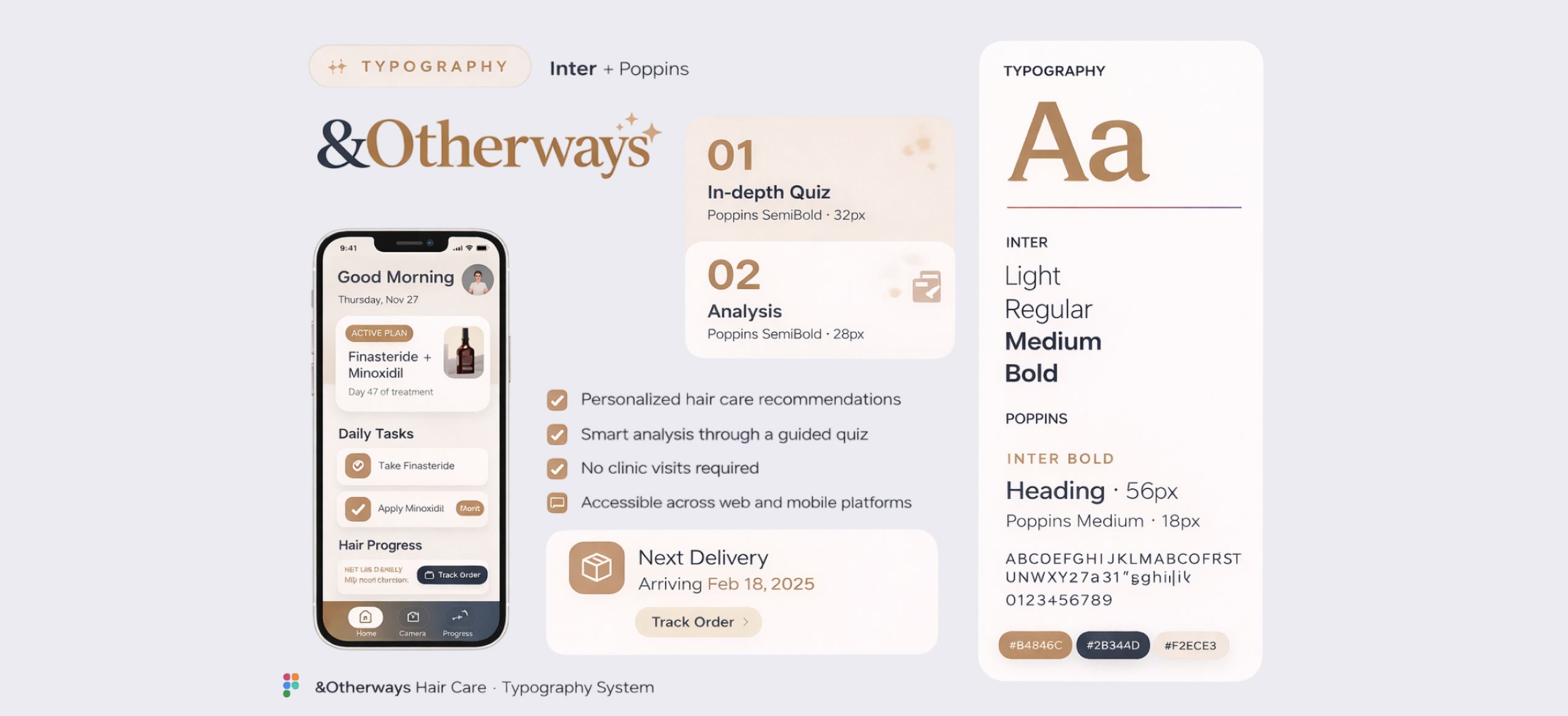 Other Ways Flutter hair care website development