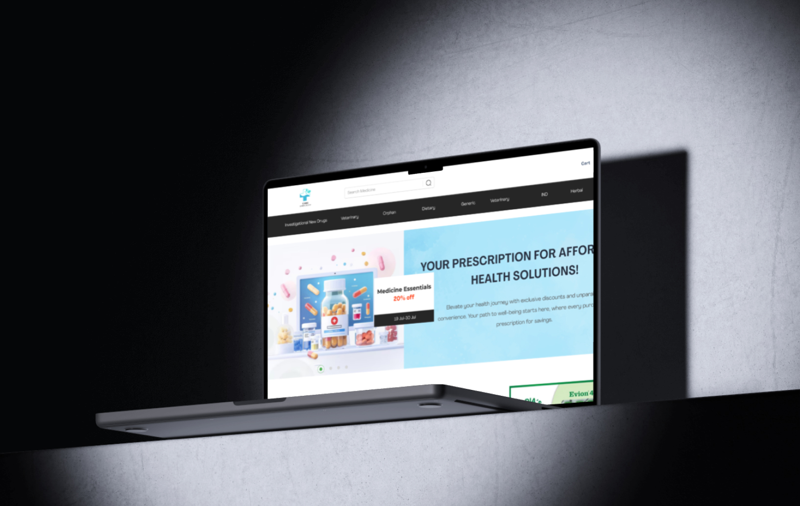Care Simplicity healthcare app development portfolio Hardkore Tech