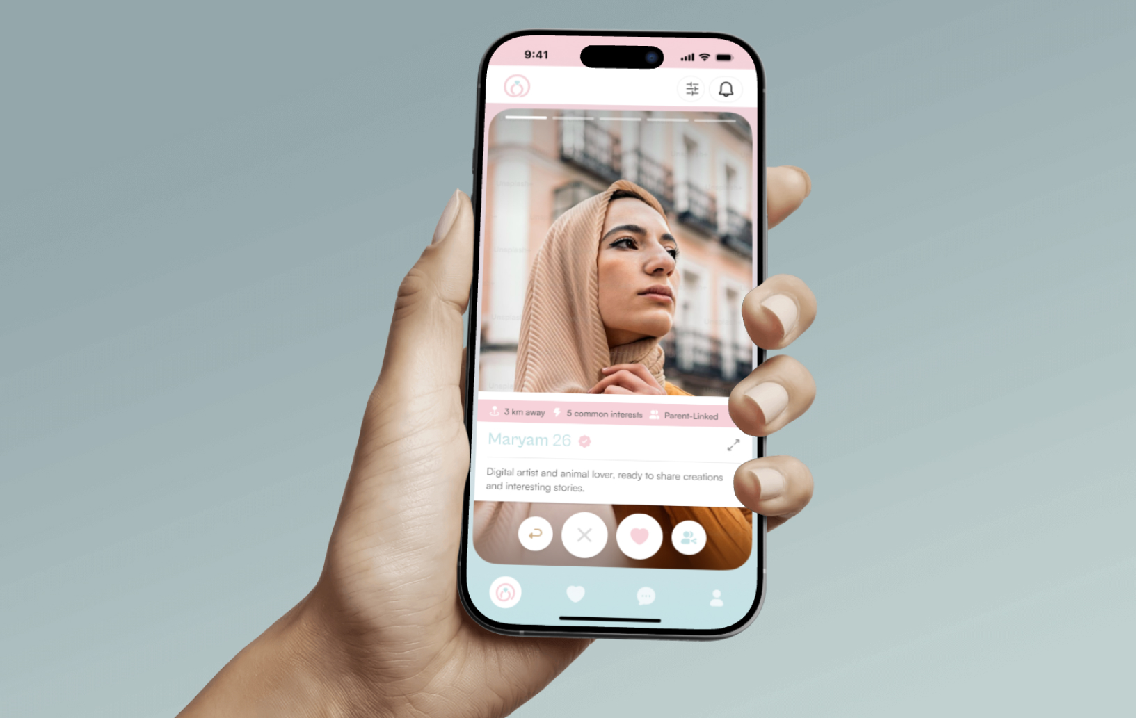 Naseeb matrimony app development portfolio Hardkore Tech
