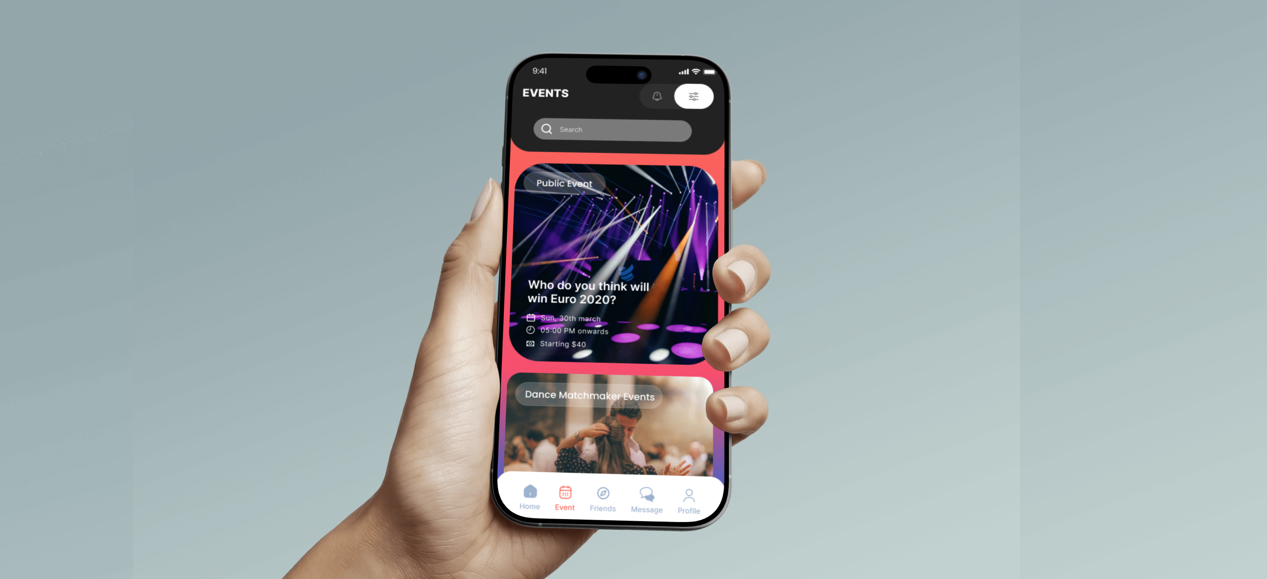 Dance MatchMaker dance community app Hardkore Tech portfolio