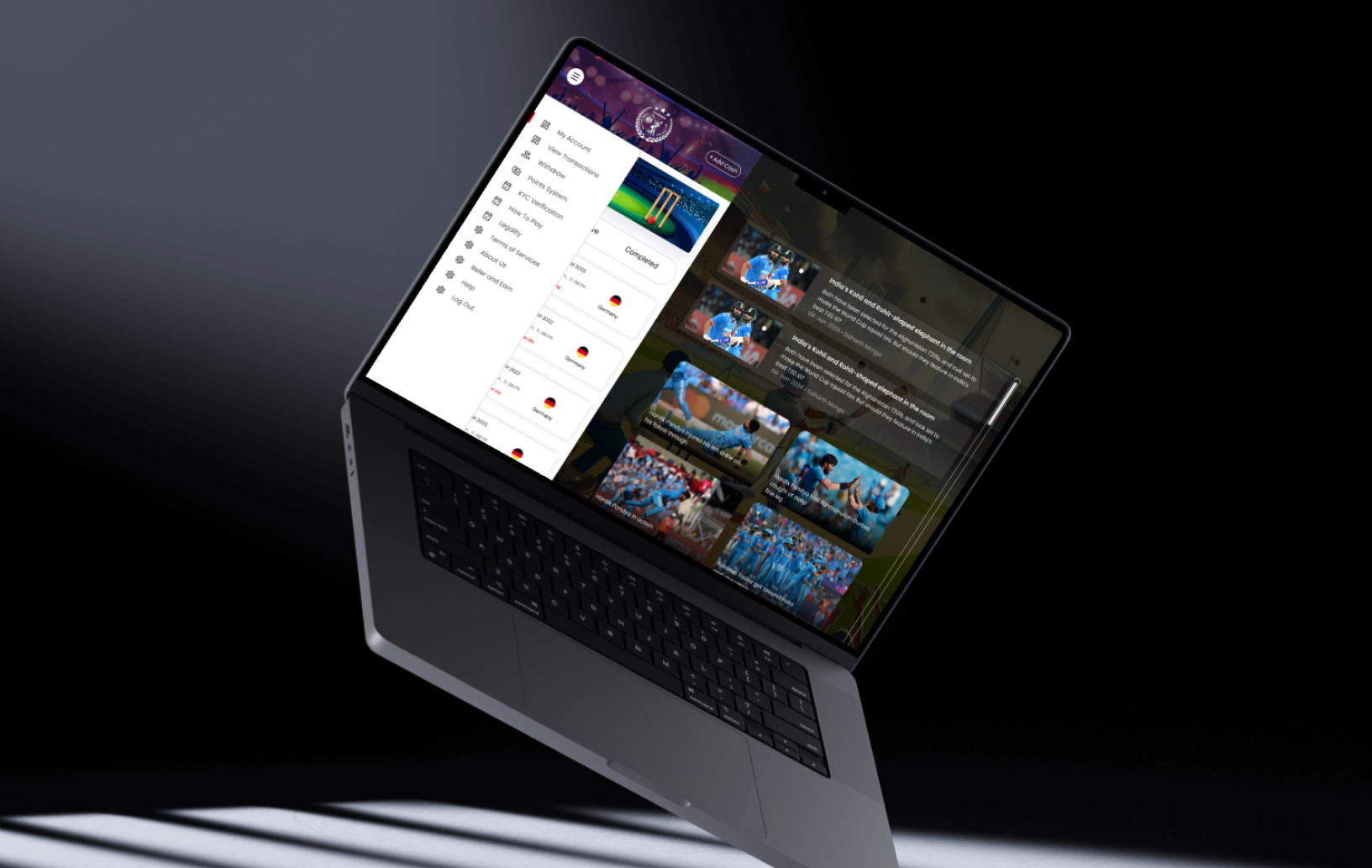 Gili Danda sports app development portfolio Hardkore Tech