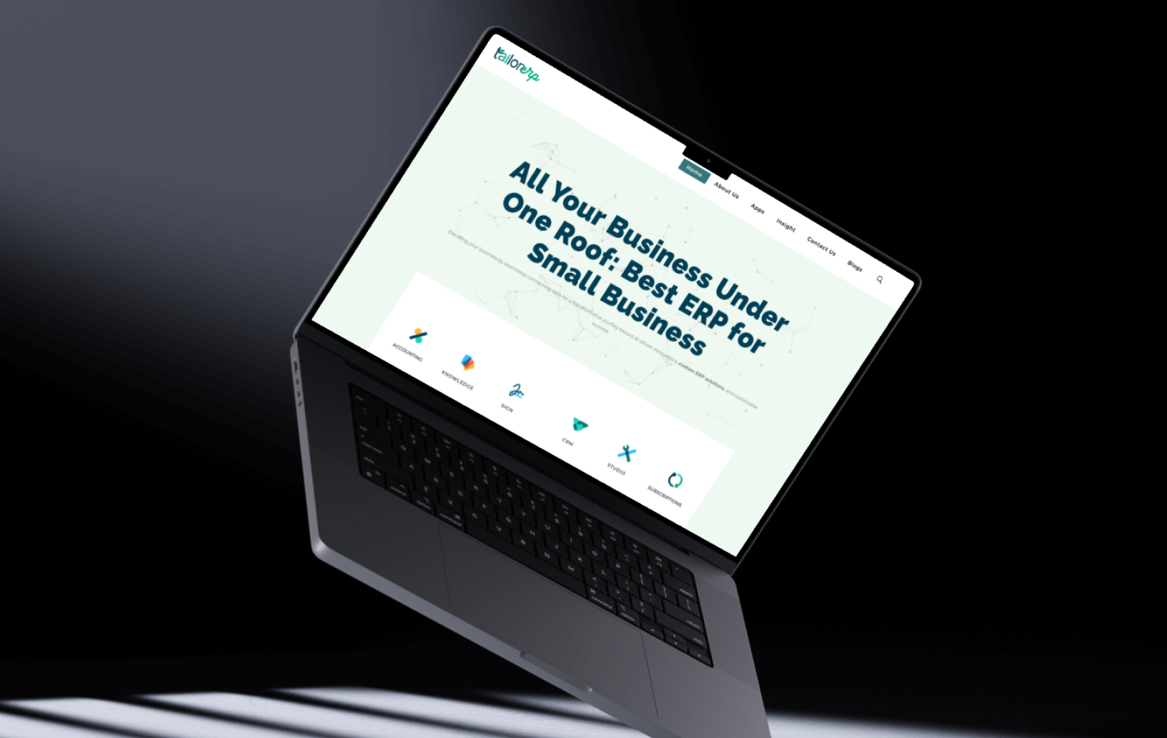 Tailor ERP software development portfolio Hardkore Tech